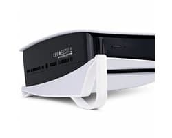 Horizontale standaard geschikt voor PlayStation 5 Disc Editie - PS5 consolehouder - Liggende game standaard - Wit