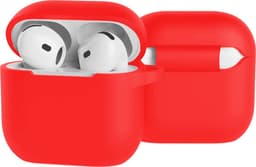 Go Go Gadget - Siliconen hoesje - Geschikt voor Apple AirPods 4 - Rood — thumbnail 2