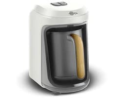 Karaca Hatır Hups - Melkopschuimende Turkse Koffiemachine – Wood Craft – 5 Kopjes – 535W