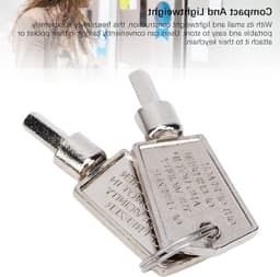 SnelShoppen - 2x Freezer Sleutel, Koelkast Deur Sleutel, Draagbare Vijfhoekige Duurzame Aluminium Legering Veiligheid Sleutel voor Glasdeuren, Kast en — thumbnail 3