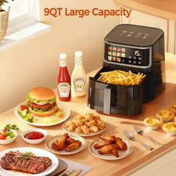 UrbanSelect - Airfryer 8 Liter - Gezonder koken - Slimme functies — thumbnail 2