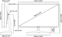 Arozzi Nova 32" 31.5'' gaming monitor — thumbnail 5