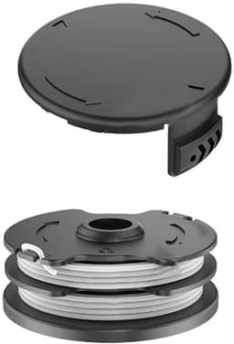 Byshayne- Spoel met Deksel - Geschikt voor Parkside PRTA 20-Li A1/B1/B2/C3 - Lijndiameter 1,6 mm - Lijnlengte 8,3 m - Spoelmaat 65 x 24 mm - Cover Grootte 80 x 35 mm - Grasmaaier Spoel — thumbnail 1