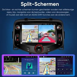 Hexinex - Autoradio Geschikt voor Toyota Aygo Citroën C1 & Peugeot 108 (2015–2020) - 2+64GB Carplay Fm — thumbnail 4