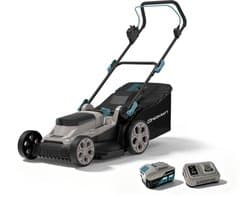 Neokraft - 40V Accu grasmaaier - 42cm maaibreedte - 6 instelbare maaihoogtes - Incl 50L opvangzak - Incl. 40V 4,0Ah accu & lader - Grasmachine