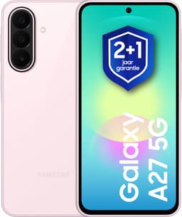 Samsung Galaxy A27 5G - Smartphone - 128GB - Light Pink +1 jaar extra garantie — thumbnail 1