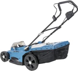 Draadloze Grasmaaier - Elektrische Duwmaaier - Gazon Onderhoud - Borstelloze Motor - 43 cm Maaibreedte - Rood/Zwart — thumbnail 5