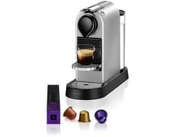 Krups Nespresso Citiz XN741B - Koffiecupmachine - Zilver - Compact - Retro Design - Voor Nespresso Cups