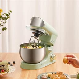 Staande mixer - Keukenmachine - Bakken en koken - 6 snelheden - 3 Liter kom - Groen — thumbnail 2