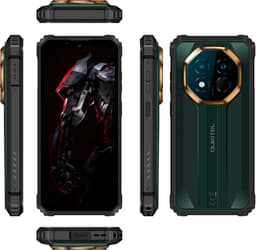 OUKITEL G7 Rugged Smartphone 2026 nieuw - 24GB RAM - 256GB ROM - 6,52 inch - 10600 mAh - Android 16 - IP68/IP69K Outdoor telefoon - Gemini Ai - 64MP Camera - NFC GPS - Groen — thumbnail 3