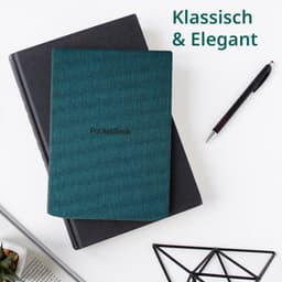 PocketBook InkPad 4 e-reader – 7.8 inch – 32 GB – waterdicht + Groene Sea Green Flip Cover – voordeelbundel — thumbnail 2