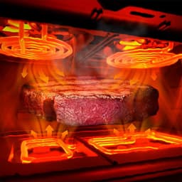 Heteluchtfriteuse Grill - Multicooker XL - Gezond Koken - Dubbele Temperatuur Zone - 10 Liter Capaciteit - Roestvrij Staal — thumbnail 5