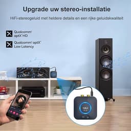 1Mii - Bluetooth 5.0 ontvanger aptX HD Low Latency 3D Surround 3.5 mm RCA-ingang - 1Mii B06HD - draadloze audio-adapter Bluetooth Receiver — thumbnail 5