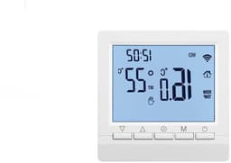 Slimme Thermostaat - Temperatuurregelaar - Verwarming Regelen - Wifi Connectiviteit - 16A - Wit — thumbnail 1