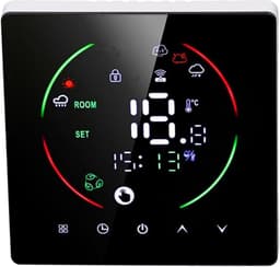 Slimme Thermostaat - Energiezuinige Regelaar - Comfort Thuis - 7-daags Schema - AC 90-240V - Wit — thumbnail 4