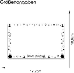 Displaybescherming Keukenmachine - Sticker Keukenapparaat - Keuken Decoratie - Op Maat Gesneden PVC - 10.6 x 17.2 cm - Magische Pot — thumbnail 5