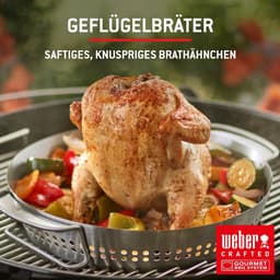 Gasbarbecue 3 Branders 123 x 67,5 x 117 cm – Buiten BBQ met Zijtafels, Warmhoudrek, Snap-Jet Ontsteking en Gietijzeren Grillrooster – Zwart/Zilver – HomebyNicole — thumbnail 2