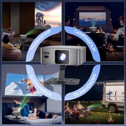 MKSS® Mini Beamer – Projector – Thuisbioscoop Beamer — thumbnail 4
