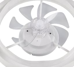 Fantiluxe - Greta - Plafondventilator met verlichting - Wit - Ø50cm - Afstandsbediening - Met lamp - Plafond ventilator - Slaapkamer — thumbnail 4