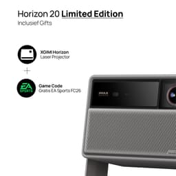 XGIMI Horizon 20 Pro Laser Projector + Gratis FC26 Bundel - 4100 ISO Lumen - Harman Kardon - Beamer voor Gaming & Thuisbioscoop - 4K UHD - Google TV — thumbnail 4