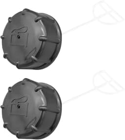 Dailygoods- Brandstofdeksel 4-takt - Kunststof - 2-pack - Zwart - Grasmaaieronderdelen - Afmetingen 5 x 3,5 cm - Slijtvast - Tankdeksel — thumbnail 1