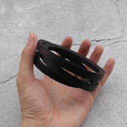 Aandrijfriem Grasmaaier - V-riem Reserveonderdeel - Gazon Onderhoud - Duurzaam Rubber Materiaal - 750mm Binnenomtrek - Zwart — thumbnail 3