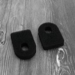 Dailygoods- Schuimluchtfilter 2 stuks - Compatibel met Atco/Commodore - Hoogte 97 mm - Breedte 67 mm - Dikte 20 mm - Duurzaam sponsmateriaal - Luchtfilter — thumbnail 2