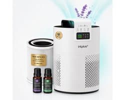 Airflow XL Luchtreiniger / Air Purifier voor Huisdieren & Allergie - 350 m³/h – HEPA Filter H13 – App bediening & Luchtkwaliteitsensor - intplus+