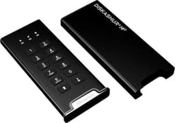 iStorage diskAshur M2 - externe harde schijf - M2 SSD - 2 TB - USB - 256-bit - Zwart — thumbnail 2