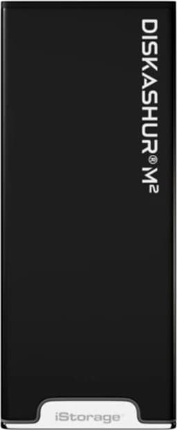 iStorage diskAshur M2 - externe harde schijf - M2 SSD - 240 GB - USB - 256-bit - Zwart — thumbnail 1