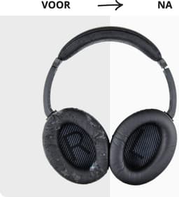 Set Oorkussens geschikt voor Bose QuietComfort 35 ii / 35 / 25 / 15 / 2 / Soundtrue - Soundlink Around-Ear AE2 / AE2W / AE2I - Oorkussens voor koptelefoon - Ear pads headphones zwart / blauw — thumbnail 4