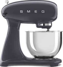 SMEG SMF03GREU Keukenmachine - Stand Mixer - 4,8 Liter - 800 Watt - 10 Snelheden - Planetaire Mengwerking - Inclusief 5 Accessoires - '50s Style - Leigrijs — thumbnail 4