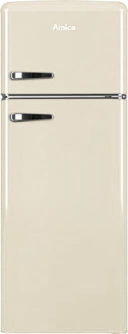 Amica AR7252C - Retro - Koel-vriescombinatie - Crèmekleur - 245 L - H 166.5 cm B 55 cm — thumbnail 1