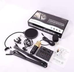 Studio Microfoon - Zwart - Inclusief Accessoires — thumbnail 5