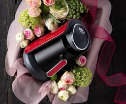 Arzum OKKA Minio Red - Turkse Koffiemachine - Zwart & Rood | 4 kopjes | OK004-R - Black & Red | Turkish Coffee Maker — thumbnail 1