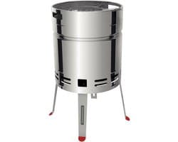 Brofuro | Barbecue | BBQ | Grillfust | BBQ Drum | Barrel | RVS | Ø40 | Houtskool