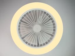 EGLO Ortona - Plafondventilator met lamp - ø46cm - 3 snelheden - LED Dimbaar - Energiezuinig - AC longer life - Wit — thumbnail 4