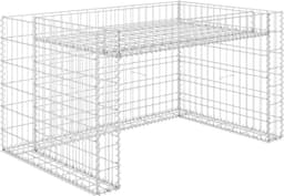 vidaXL - Grasmaaieroverkapping - met - plantenbak - 110x80x60cm - staaldraad — thumbnail 1