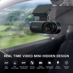 DDPai Mola N3 Pro 2CH QuadHD Wifi GPS dashcam voor auto — thumbnail 2