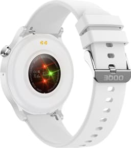 OOQE WATCH CS PRO - Smartwatch Heren en Dames | Geschikt voor iOS en Android | Full HD | Notificaties | Gezondheidsanalyse | Sportanalyse | GPS Koppeling | Bellen | Muziek/Audio Luisteren | Spelletjes | Ergonomisch | Nederlandstalig | Wit — thumbnail 4