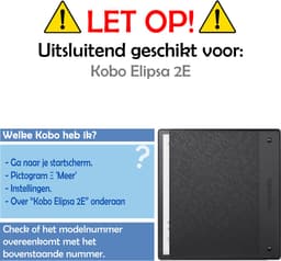 Hoes Geschikt voor Kobo Elipsa 2E - E-reader Bescherm Hoesje Case Sleep Cover Trifold - Hoes Geschikt voor Kobo Elipsa 2E Hoesje - Donkergroen — thumbnail 2
