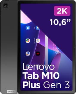 Lenovo Tab M10 Plus (3de generatie) – 128GB opslag – WiFi – Grijs — thumbnail 1