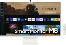 Samsung M8 LS32BM801UU - 4K Smart Monitor - Webcam - USB-C 65w -  32 inch - Wit — thumbnail 1