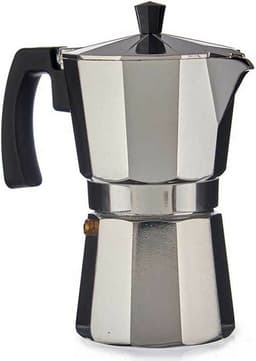 Kinvara Percolator Italiaans koffiezetter - Aluminium - zilver - 300 ml - Koffiezetter — thumbnail 5