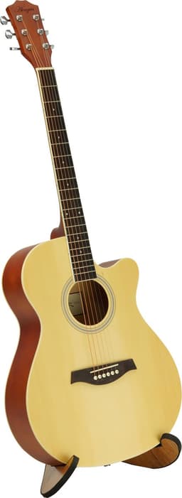 Gitaarstandaard - Standaard voor akoestische en klassieke gitaar - hout — thumbnail 4