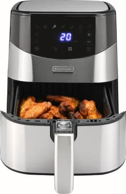 Airfryer XXL - Bourgini Heteluchtfriteuse - Digitaal display met touch control - 4 Liter inhoud / geschikt voor 1kg friet - Metalen behuizing- Bak met 65% minder vet — thumbnail 5