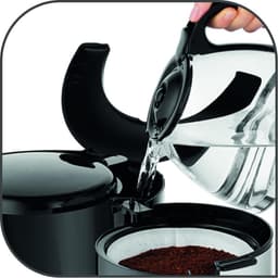 Tefal Subito CM3608 - Filter Koffiezetapparaat - Glazen Kan - 10 Koppen - Compact Design — thumbnail 2