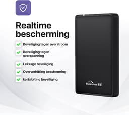 Voltano 750 GB Compacte Externe Harde Schijf - Windows  - Zwart - USB 3.0 — thumbnail 2
