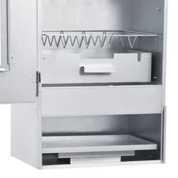 vidaXL BBQ-rookoven met 1 kg houtsnippers 44.5x29x83 cm — thumbnail 5