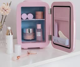 Mini Koelkast - Koelkast Voor Op Tafel - Koelkast voor Cosmetica - Mini Koelkast voor Make-up — thumbnail 2